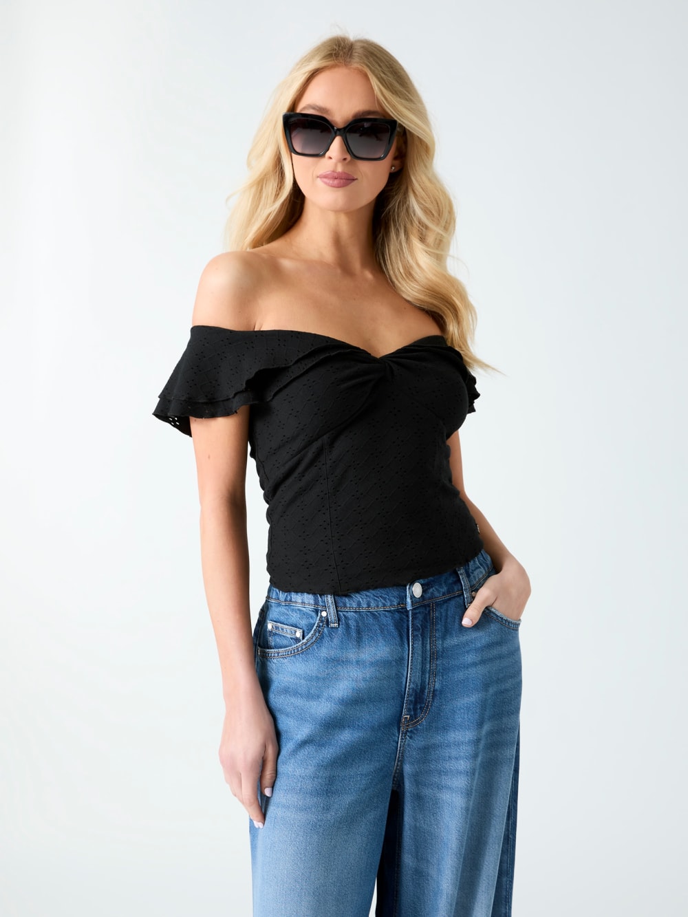 Off-shoulder top - Guess