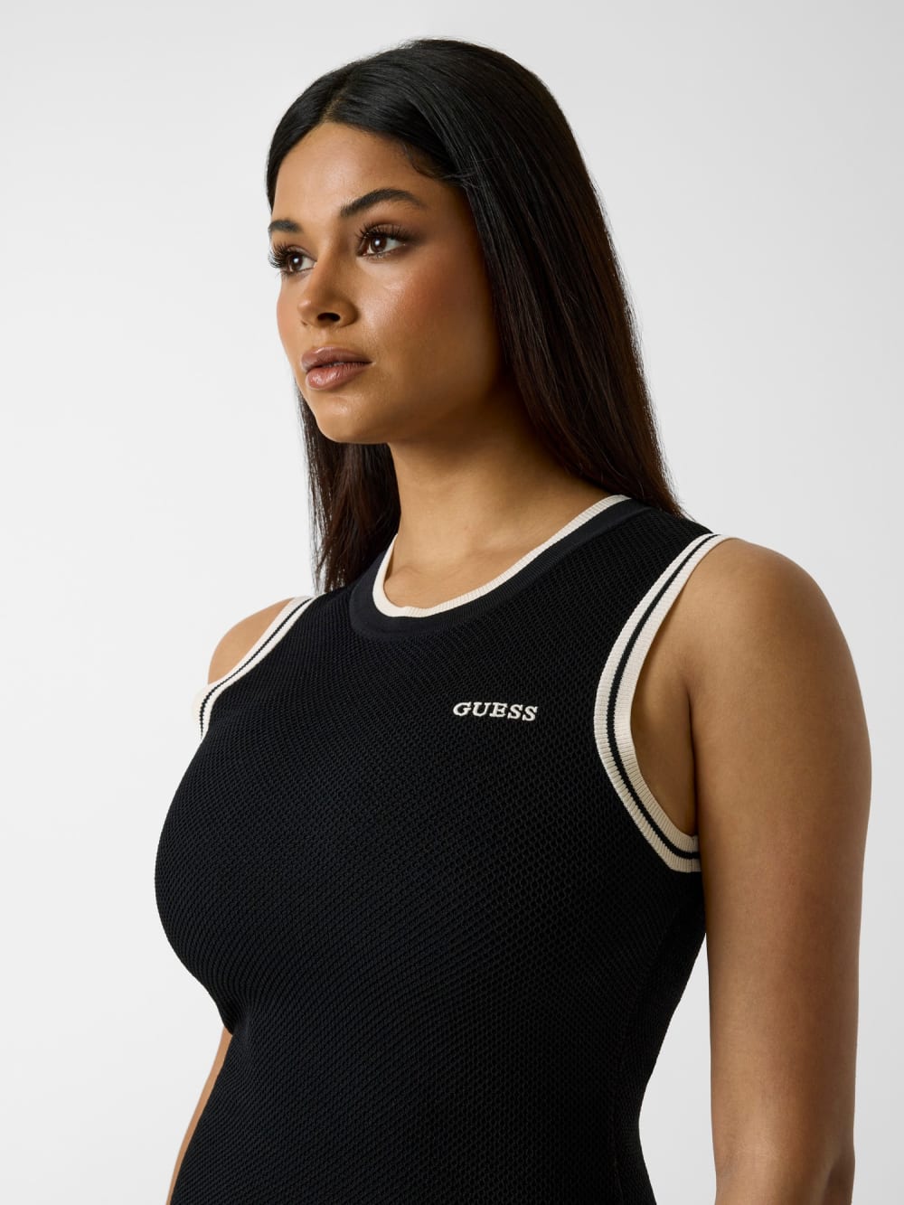 Viscose-blend mini dress - Guess