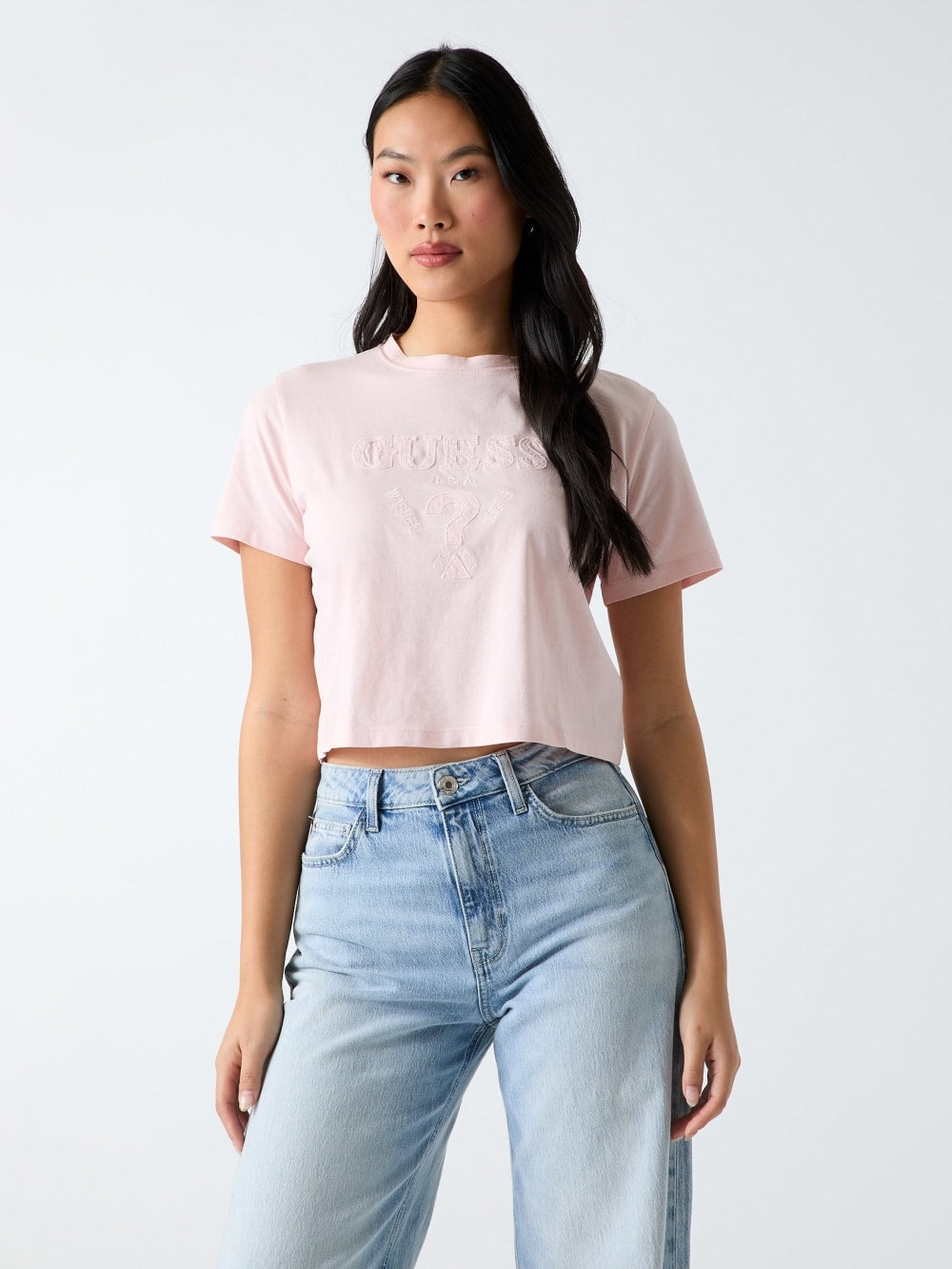 Boxy logo t-shirt - Guess