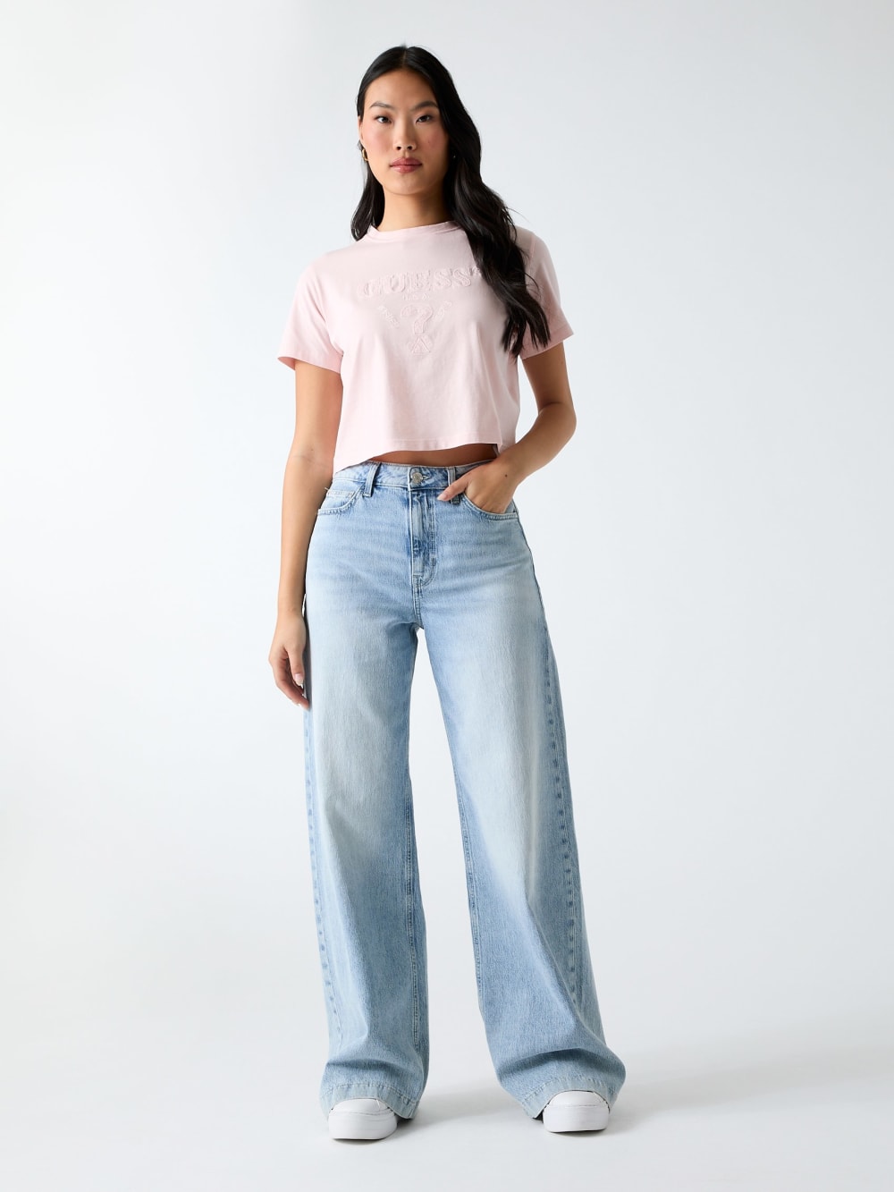 Boxy logo t-shirt - Guess