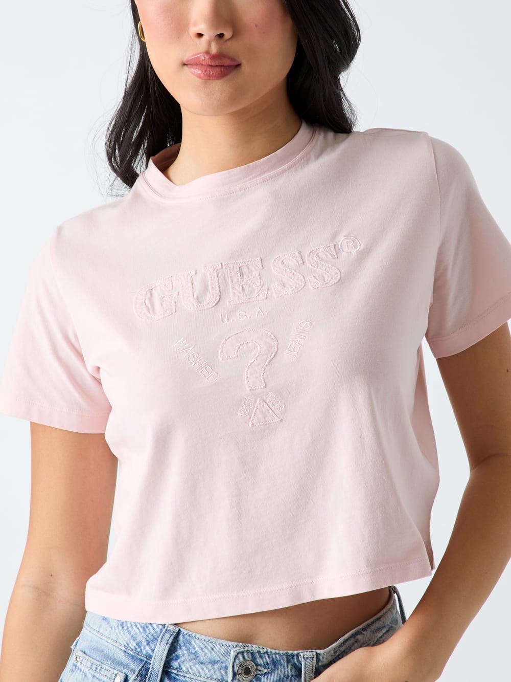Boxy logo t-shirt - Guess