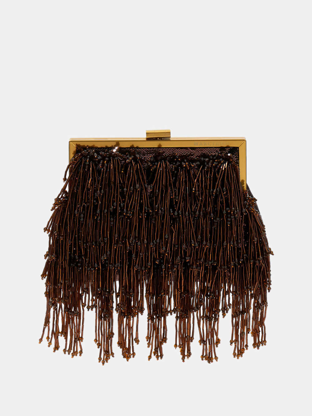 Marciano pearl fringe clutch bag - Guess