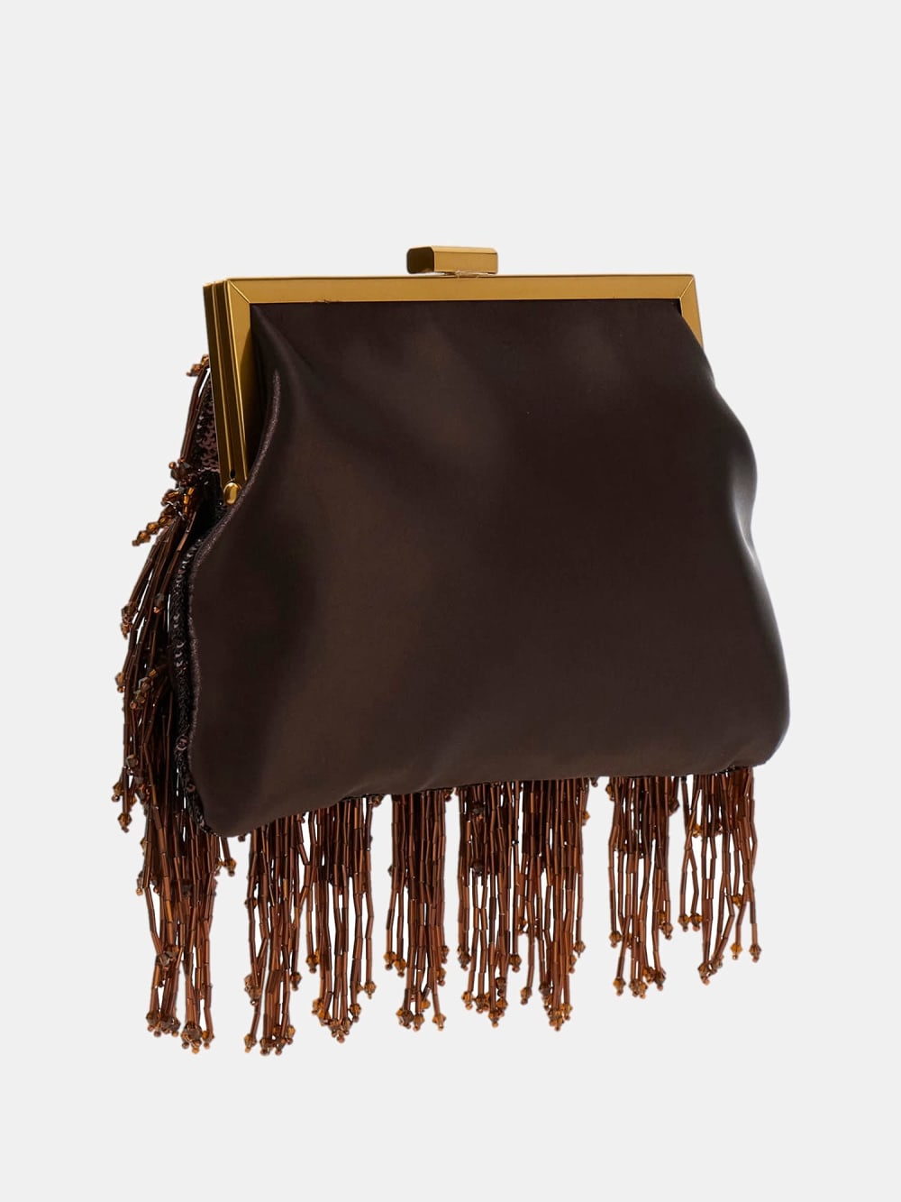 Marciano pearl fringe clutch bag - Guess