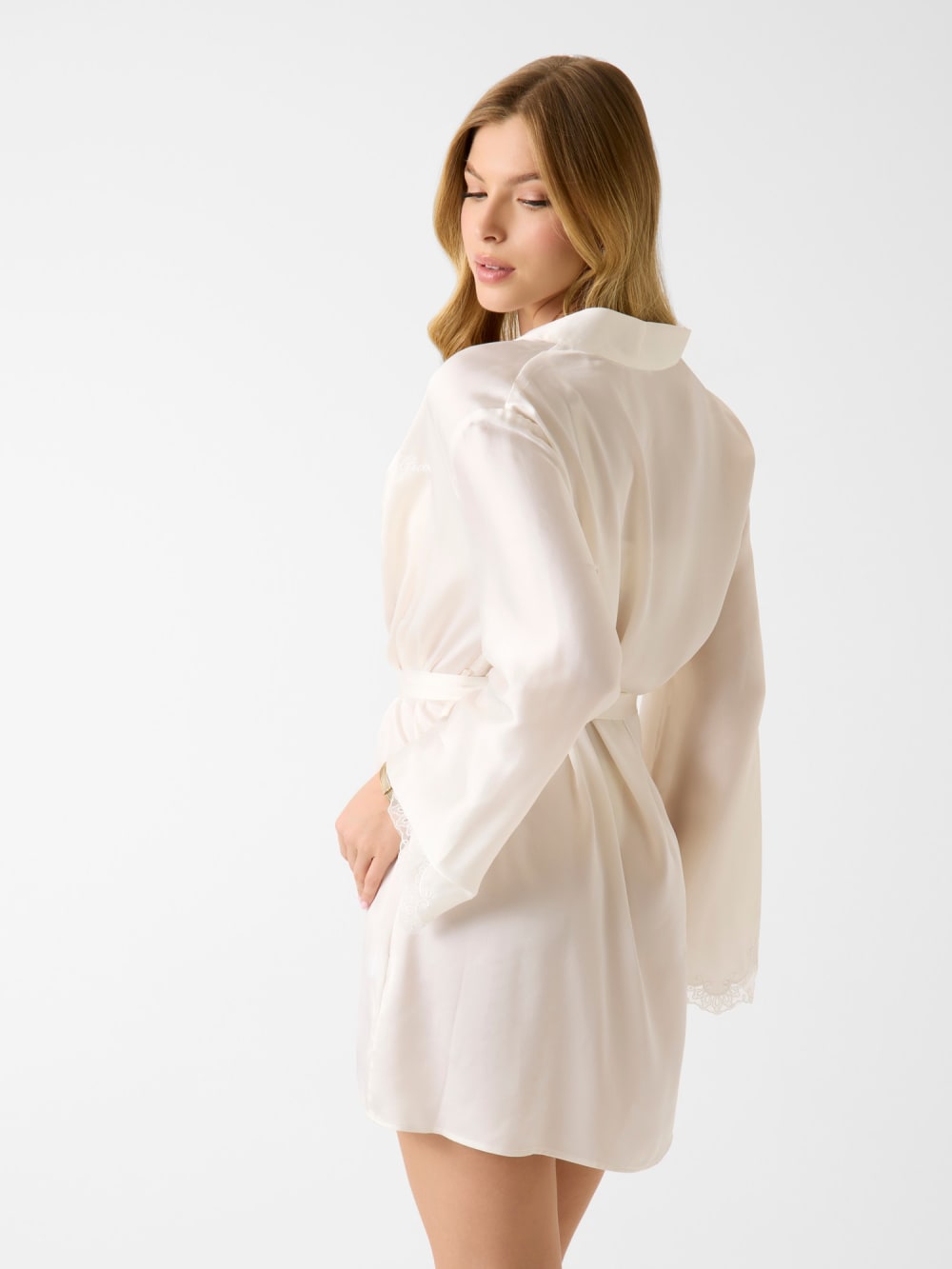 Helen satin short kimono - Guess