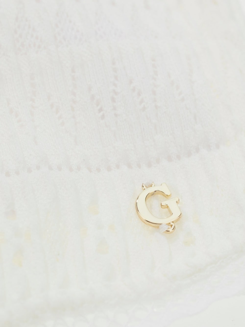 Square neck smocked top - Guess