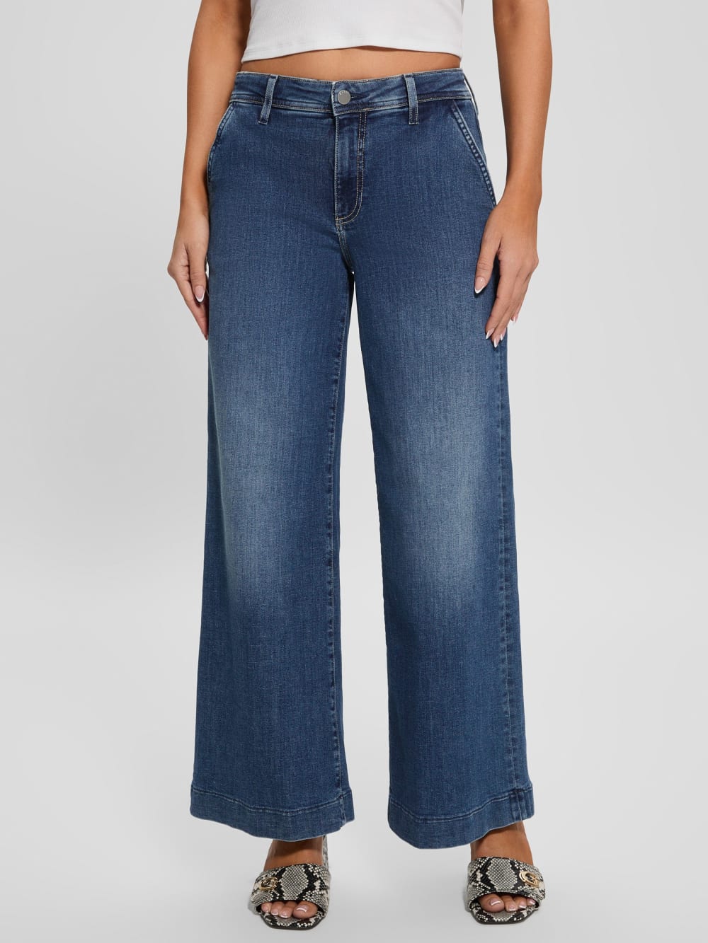 Zoya wide-leg jeans - Guess