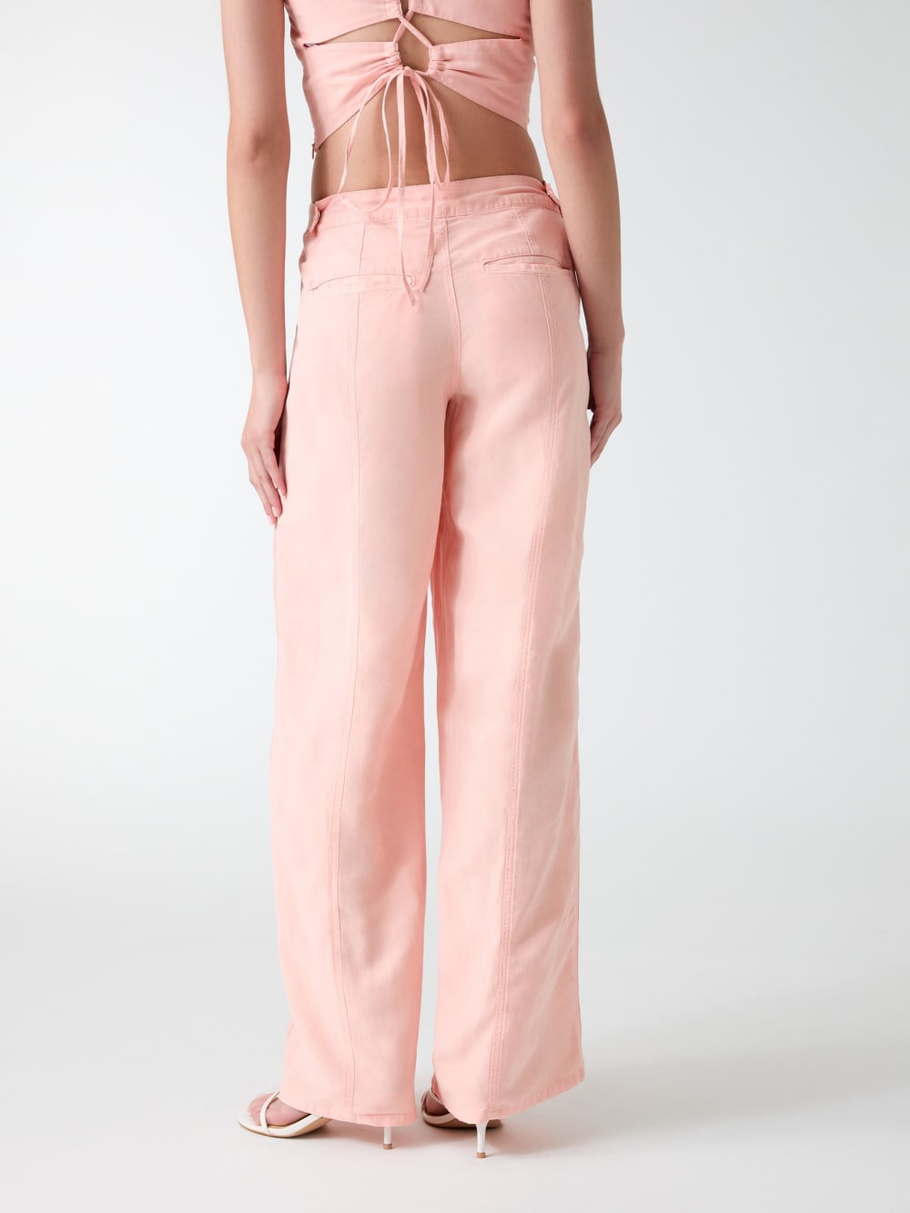 Linen-blend pants - Guess