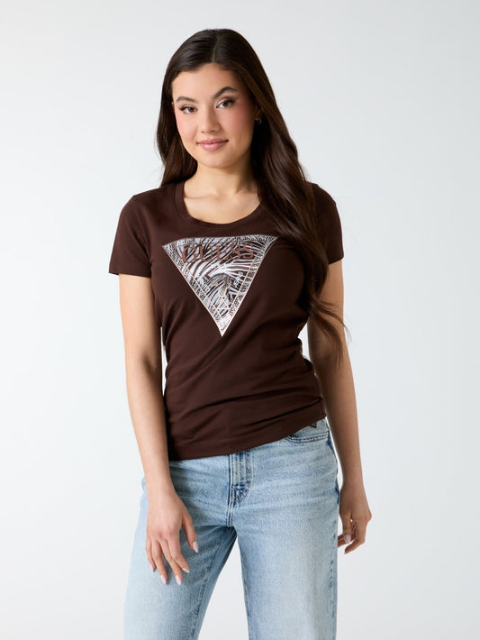 Triangle logo t-shirt - Guess