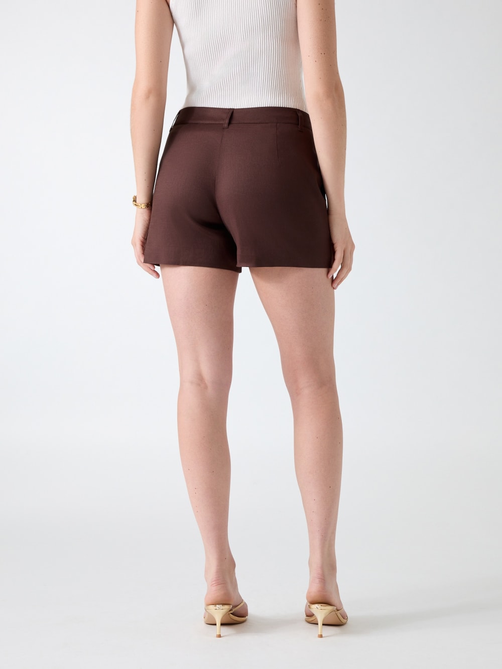Eco Isabeau Linen Shorts - Guess