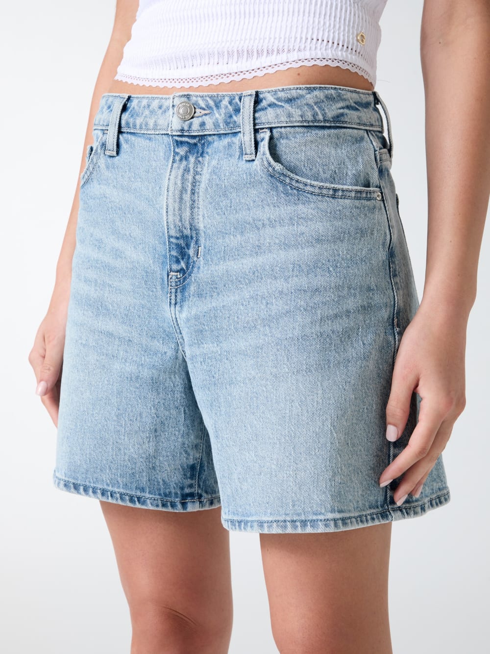 Super Relaxed Denim Shorts - Guess