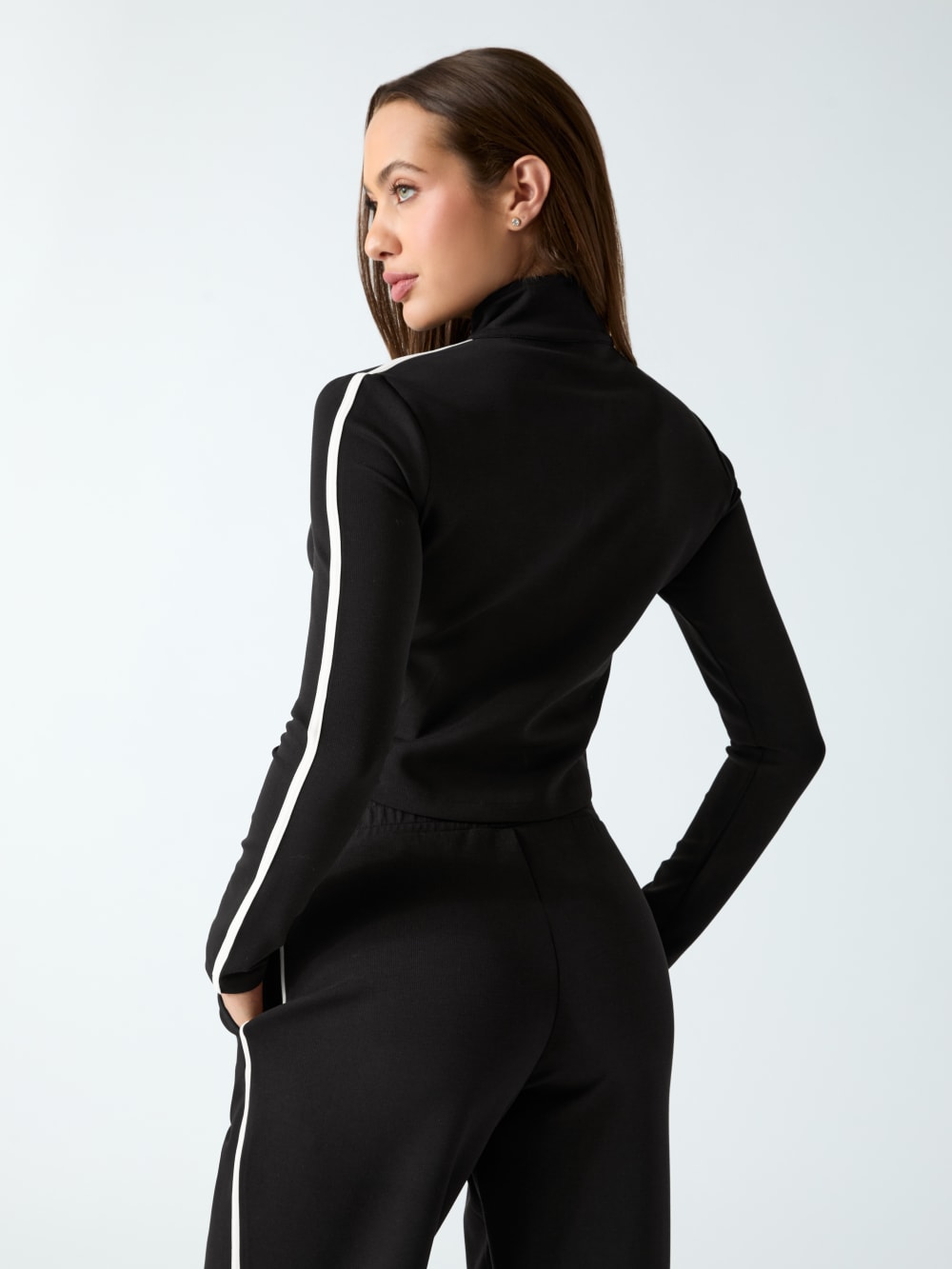 Full-zip logo sweatshirt - Guess