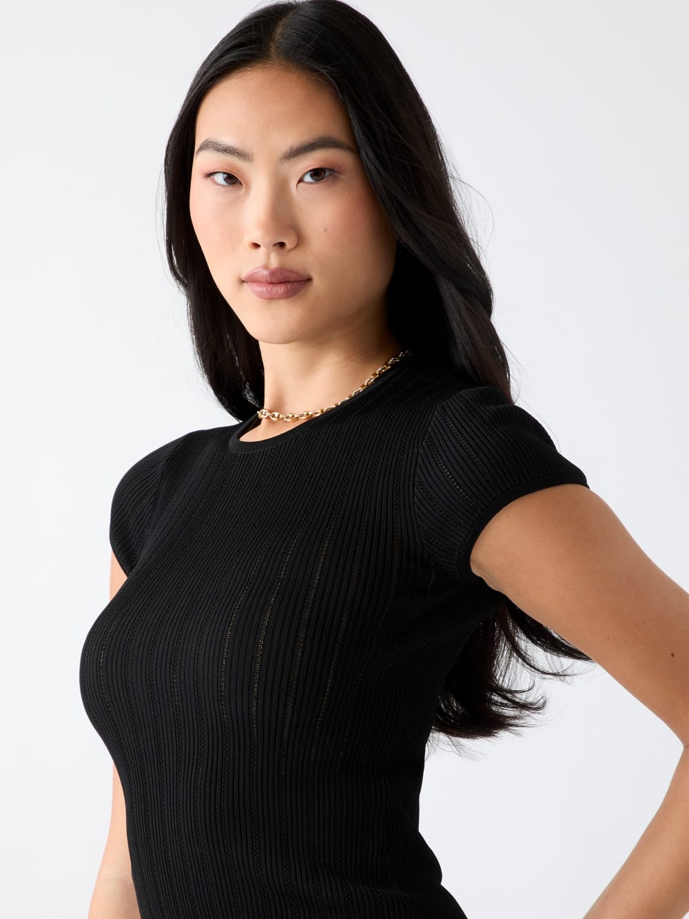 Rib knit top - Guess