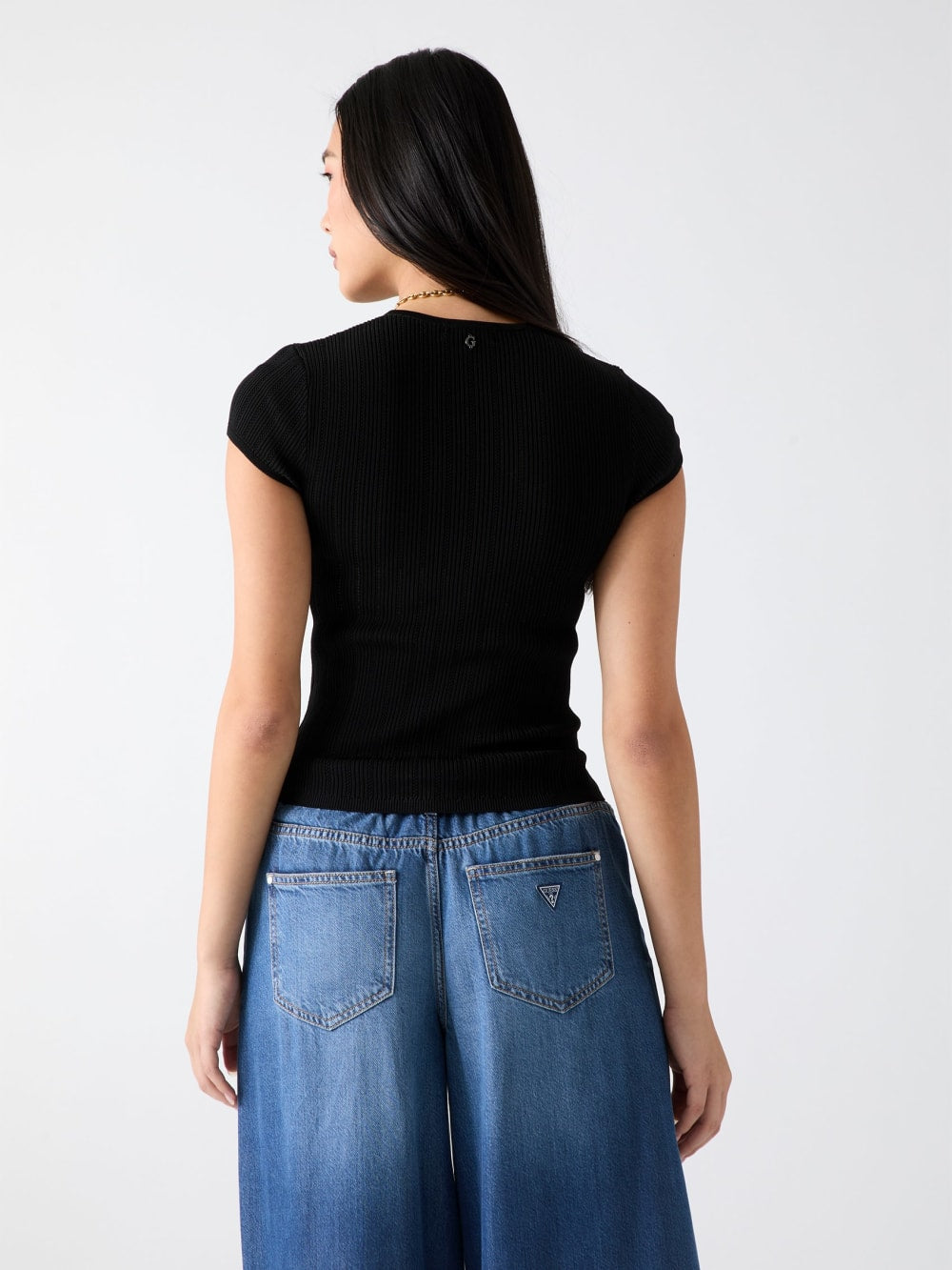 Rib knit top - Guess