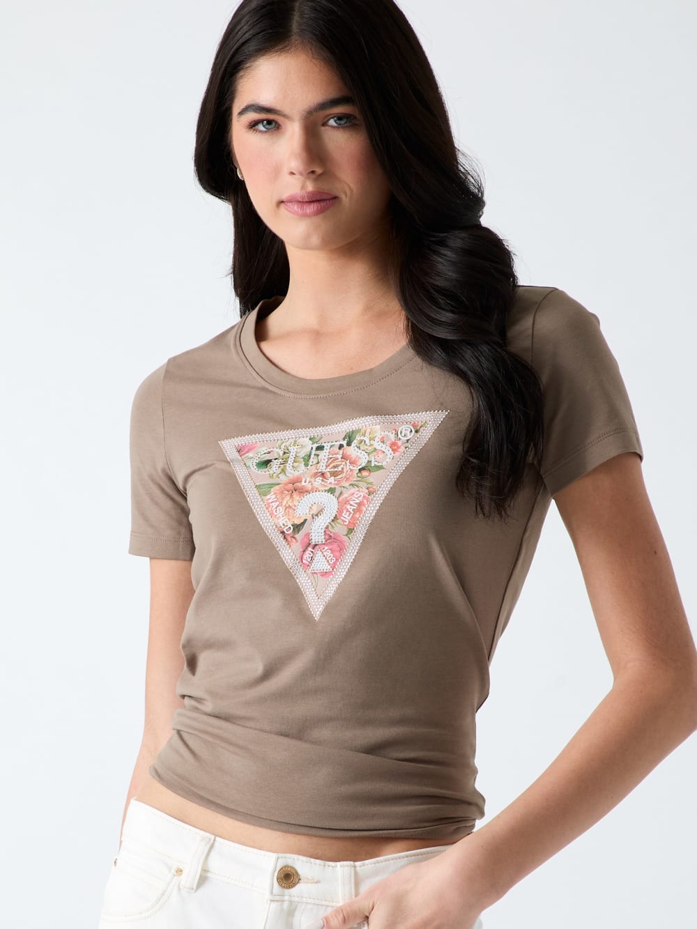 Printed logo t-shirt - Guess