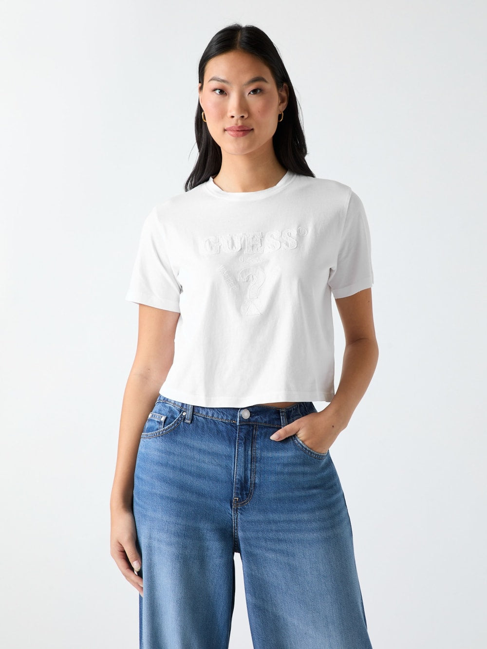 Boxy logo t-shirt - Guess