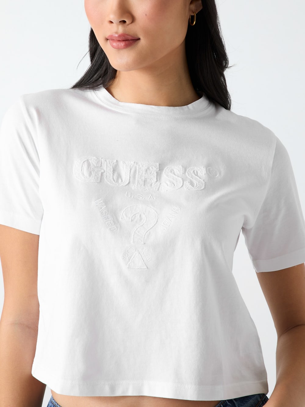 Boxy logo t-shirt - Guess