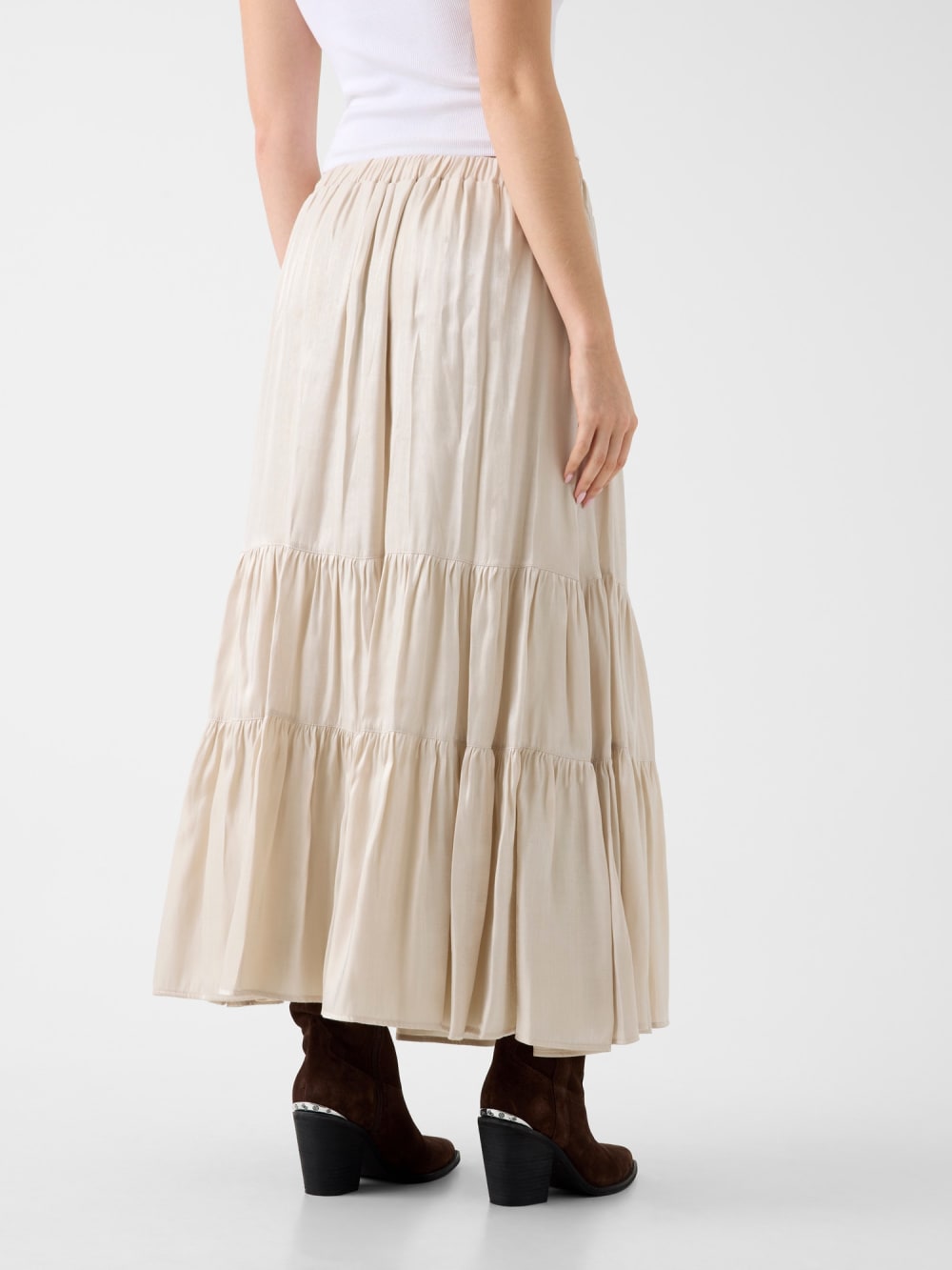 Pleated maxi skirt - Guess