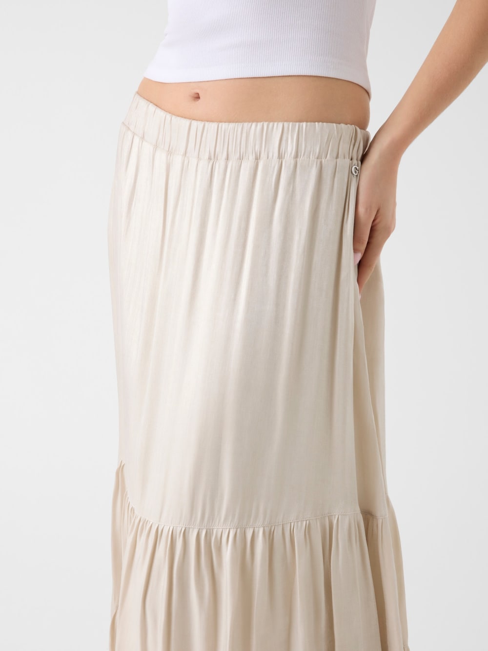 Pleated maxi skirt - Guess