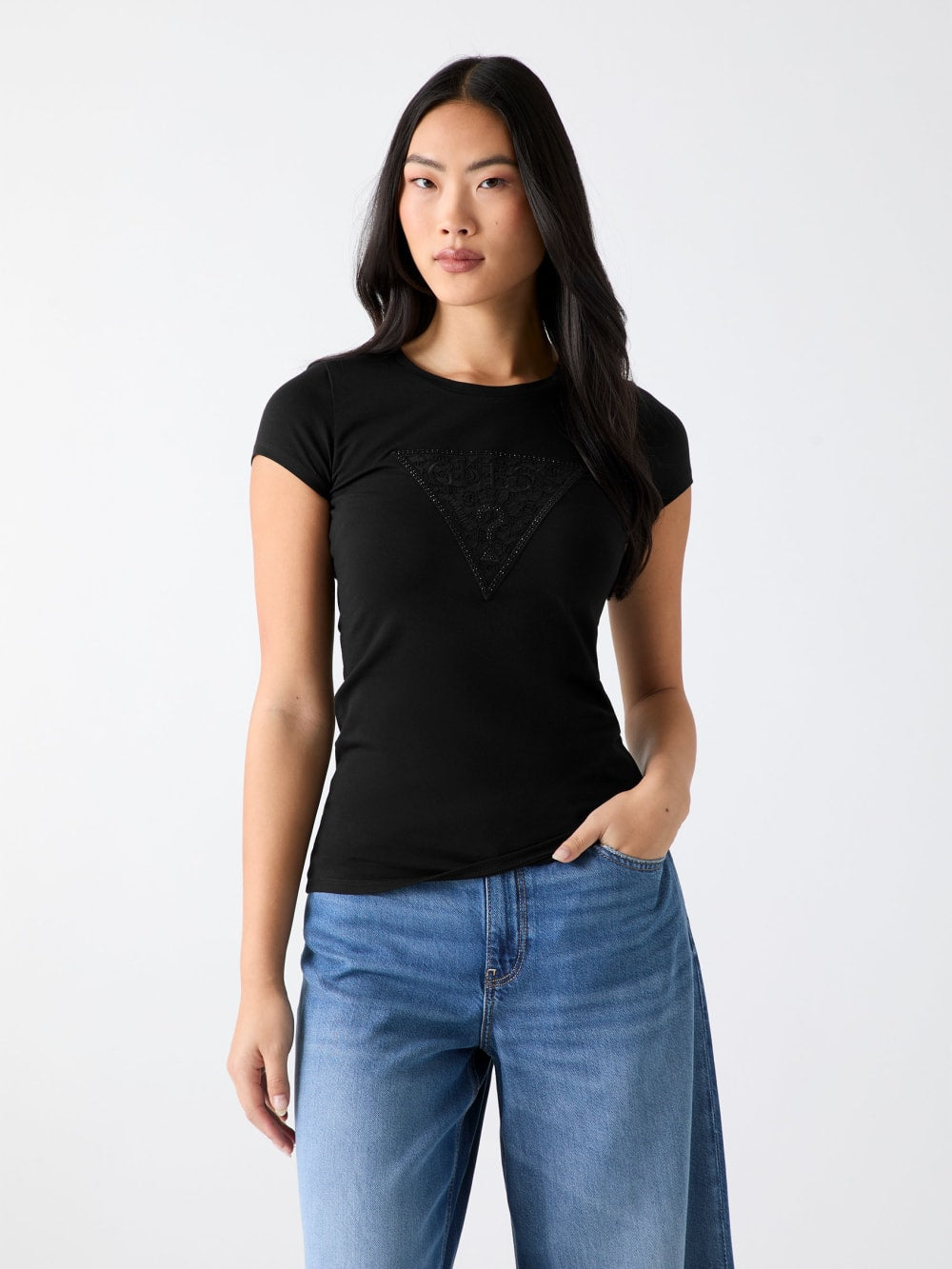 Printed logo t-shirt - Guess