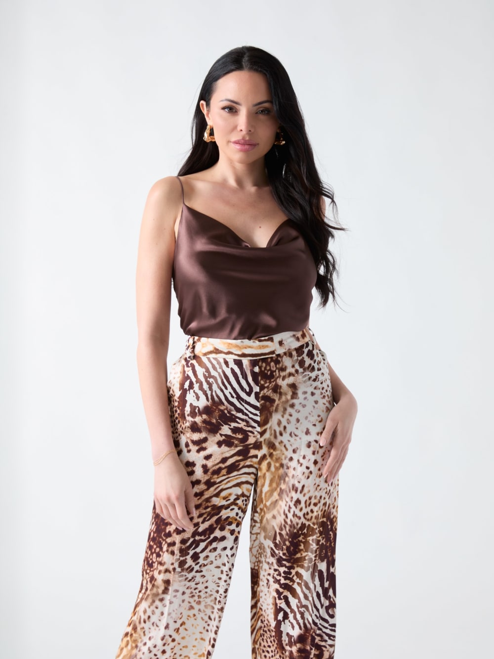 Marciano silk-blend tank top - Guess