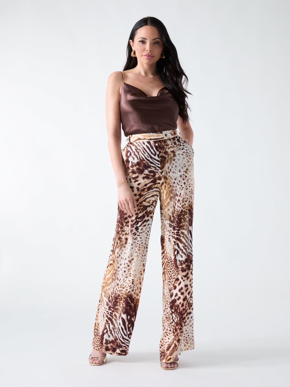 Marciano silk-blend tank top - Guess