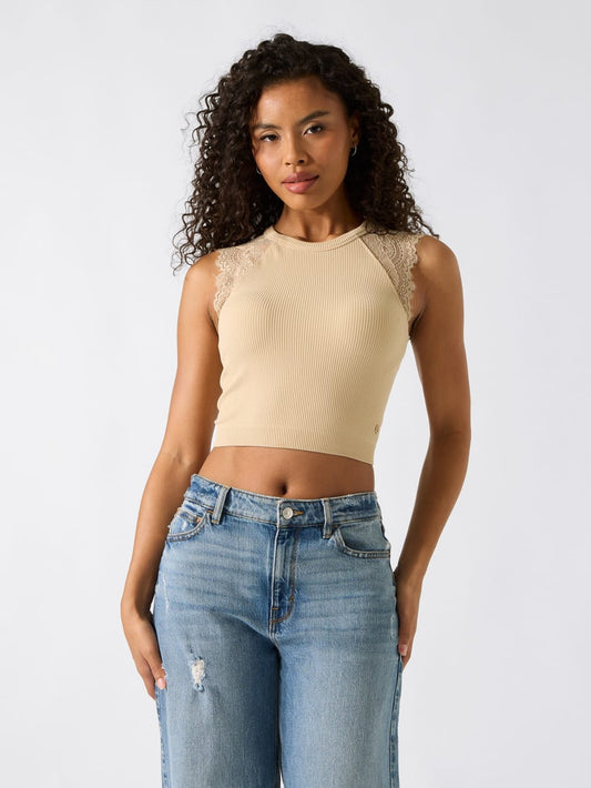 Lace sweater top - Guess