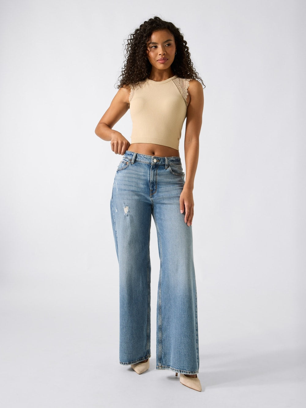 Lace sweater top - Guess