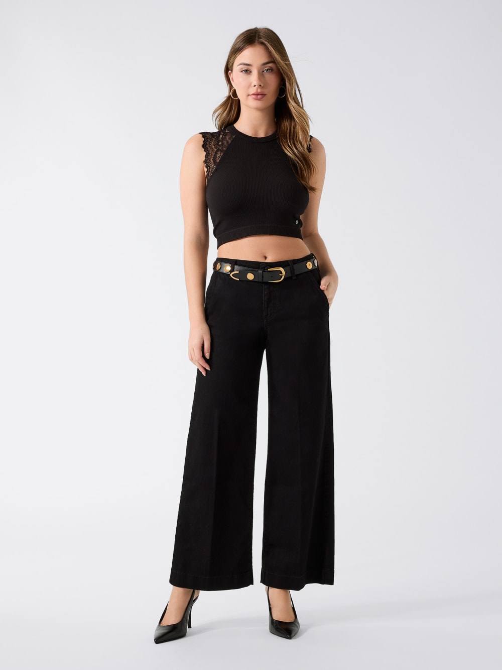 Eco Zoya Wide-Leg Jeans - Guess