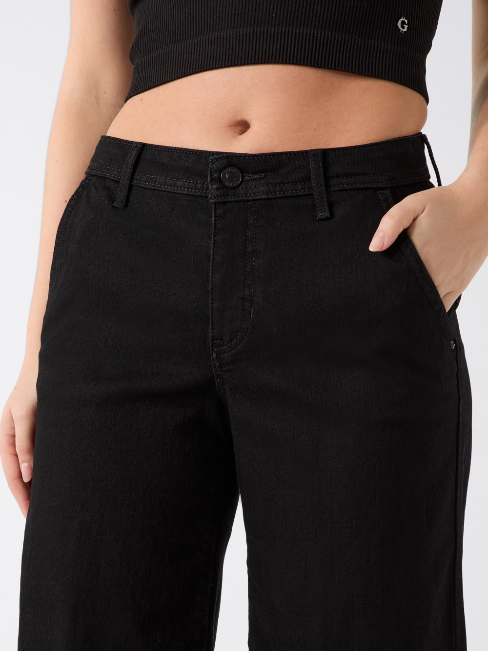 Eco Zoya Wide-Leg Jeans - Guess