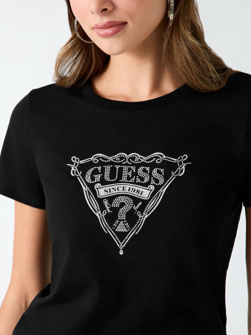Triangle logo t-shirt - Guess