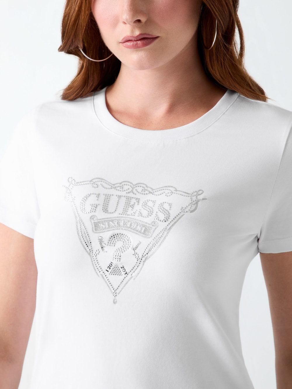 Triangle logo t-shirt - Guess