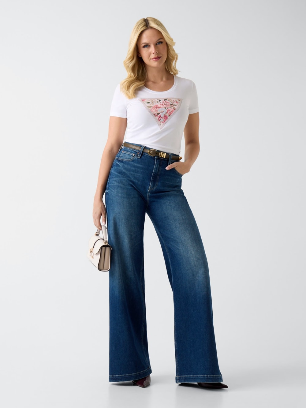 Printed logo t-shirt - Guess