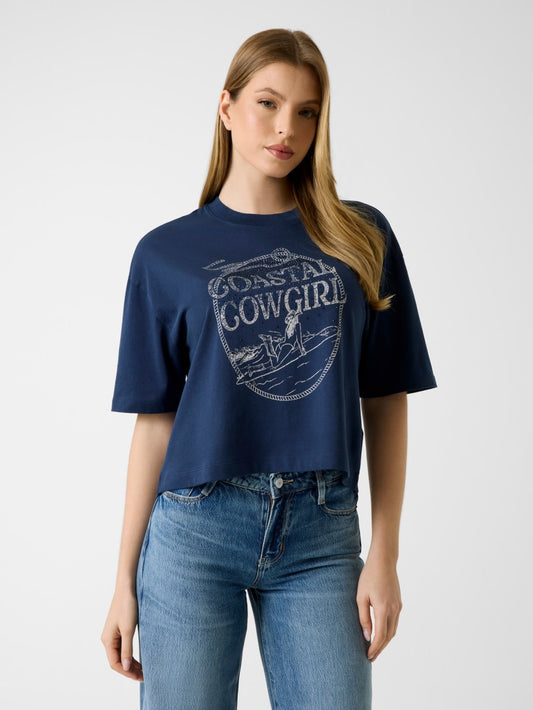 Rhinestones t-shirt - Guess