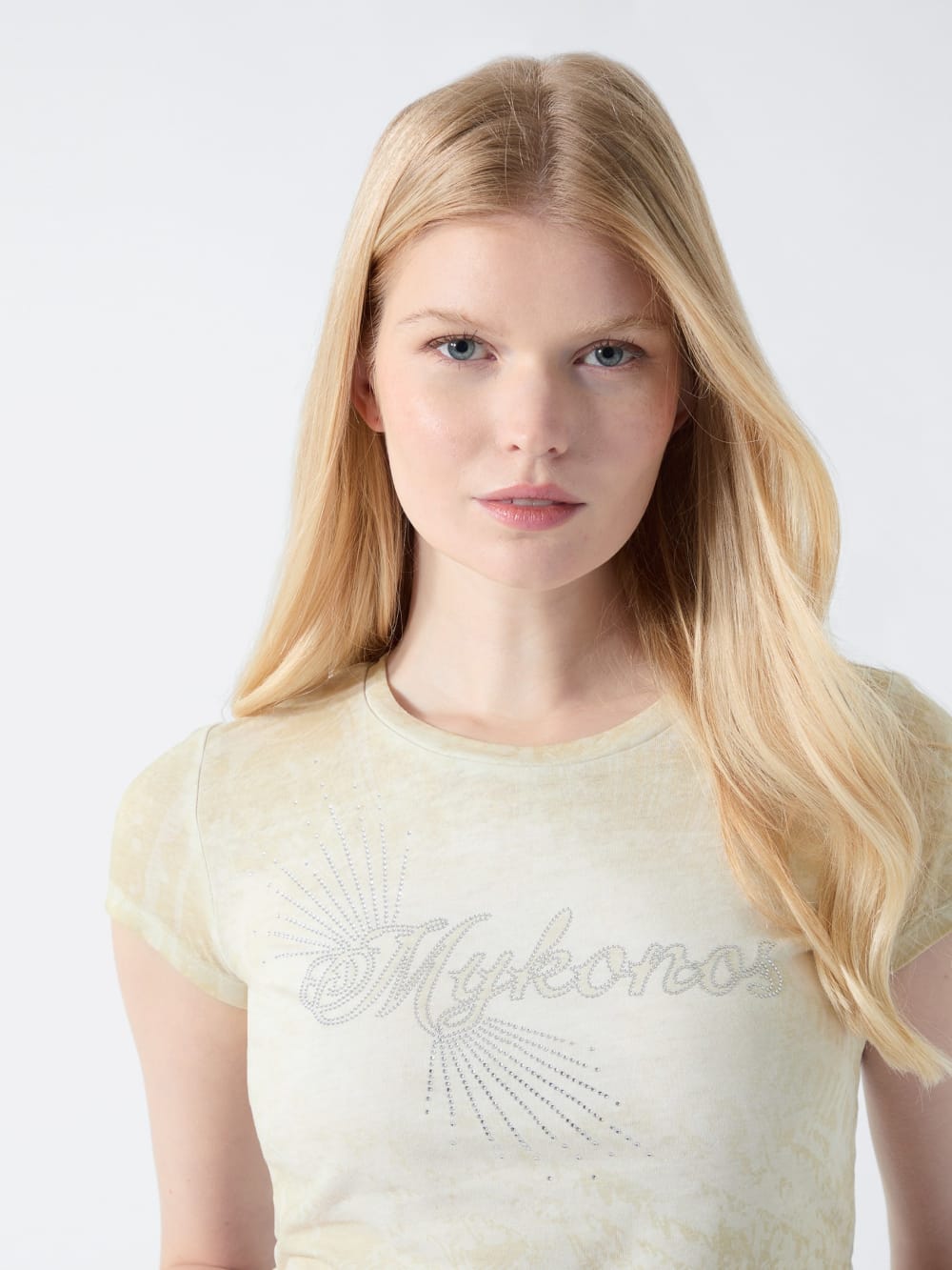 Rhinestones t-shirt - Guess