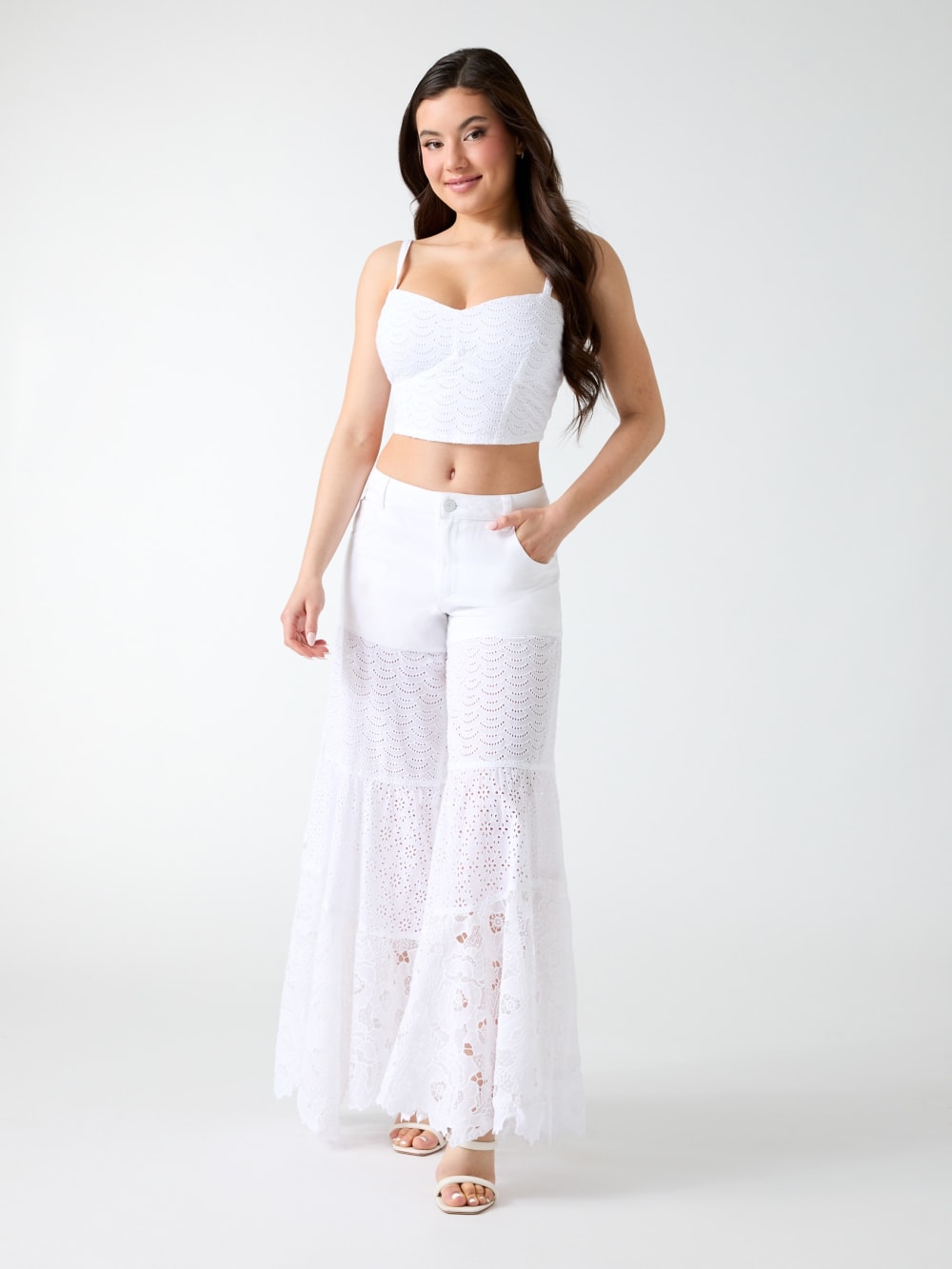 Eyelets top - Guess