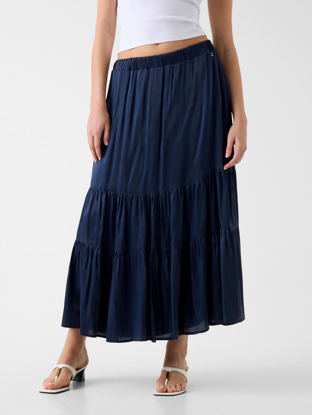 Pleated maxi skirt - Guess