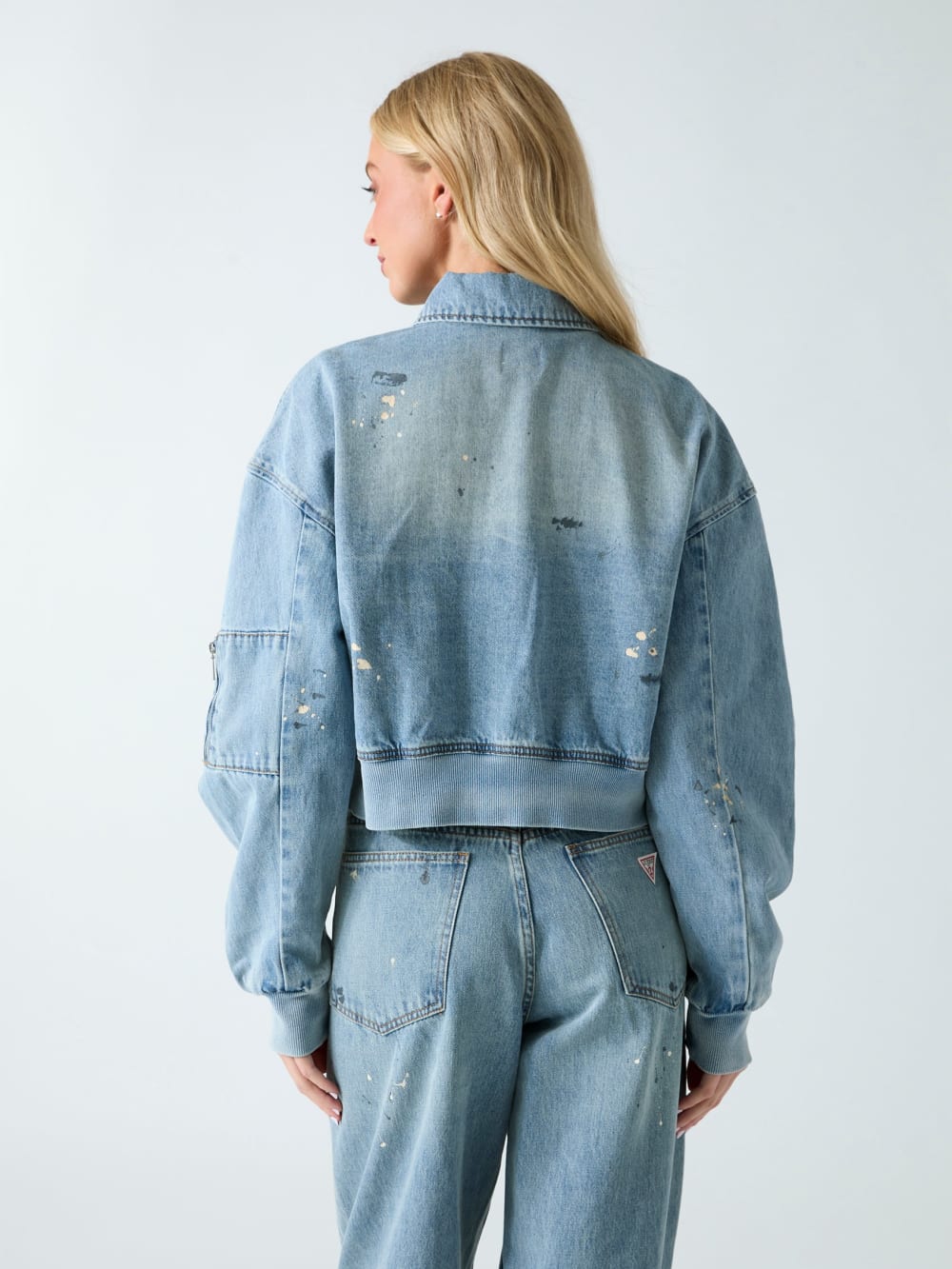 Denim bomber jacket - Guess