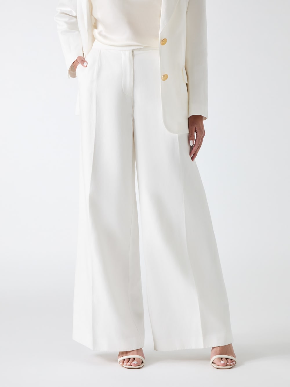 Marciano linen-blend pants - Guess