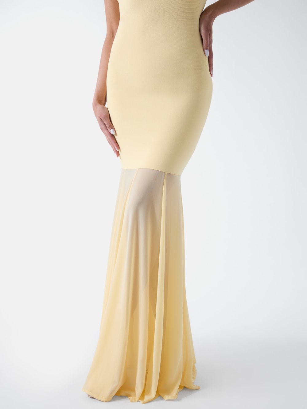 Marciano strapless mesh dress - Guess