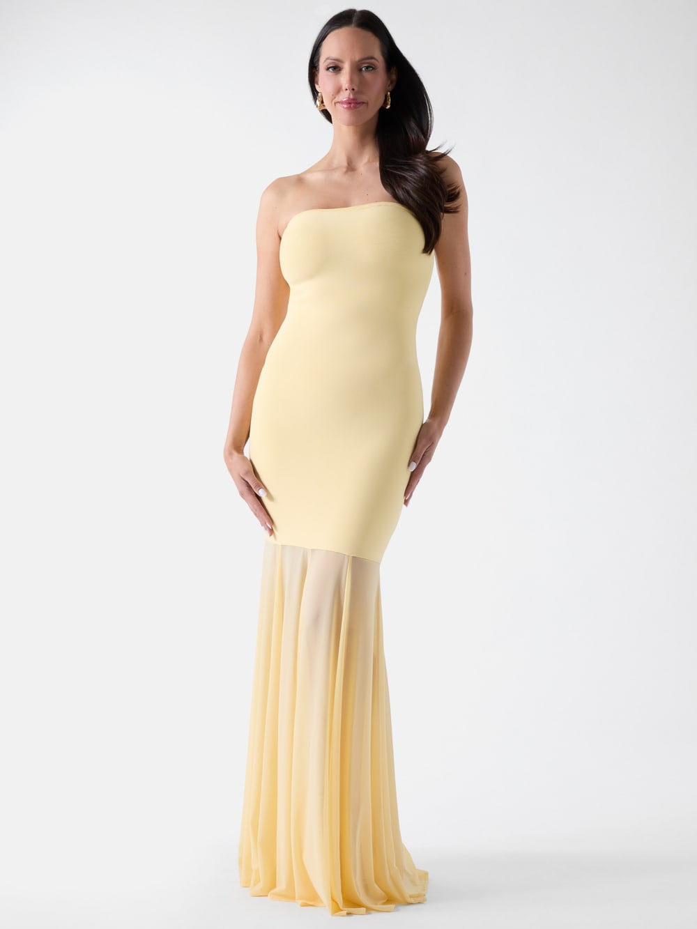 Marciano strapless mesh dress - Guess
