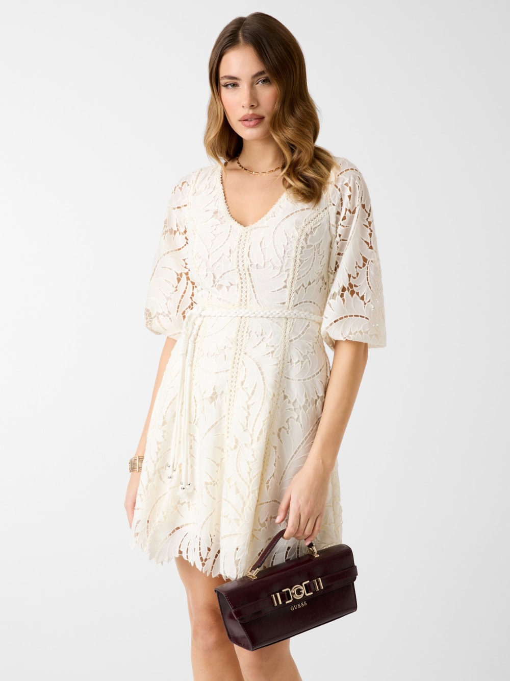Embroidered mini dress - Guess