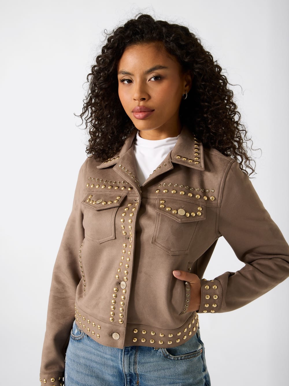 Studded jacket - Guess