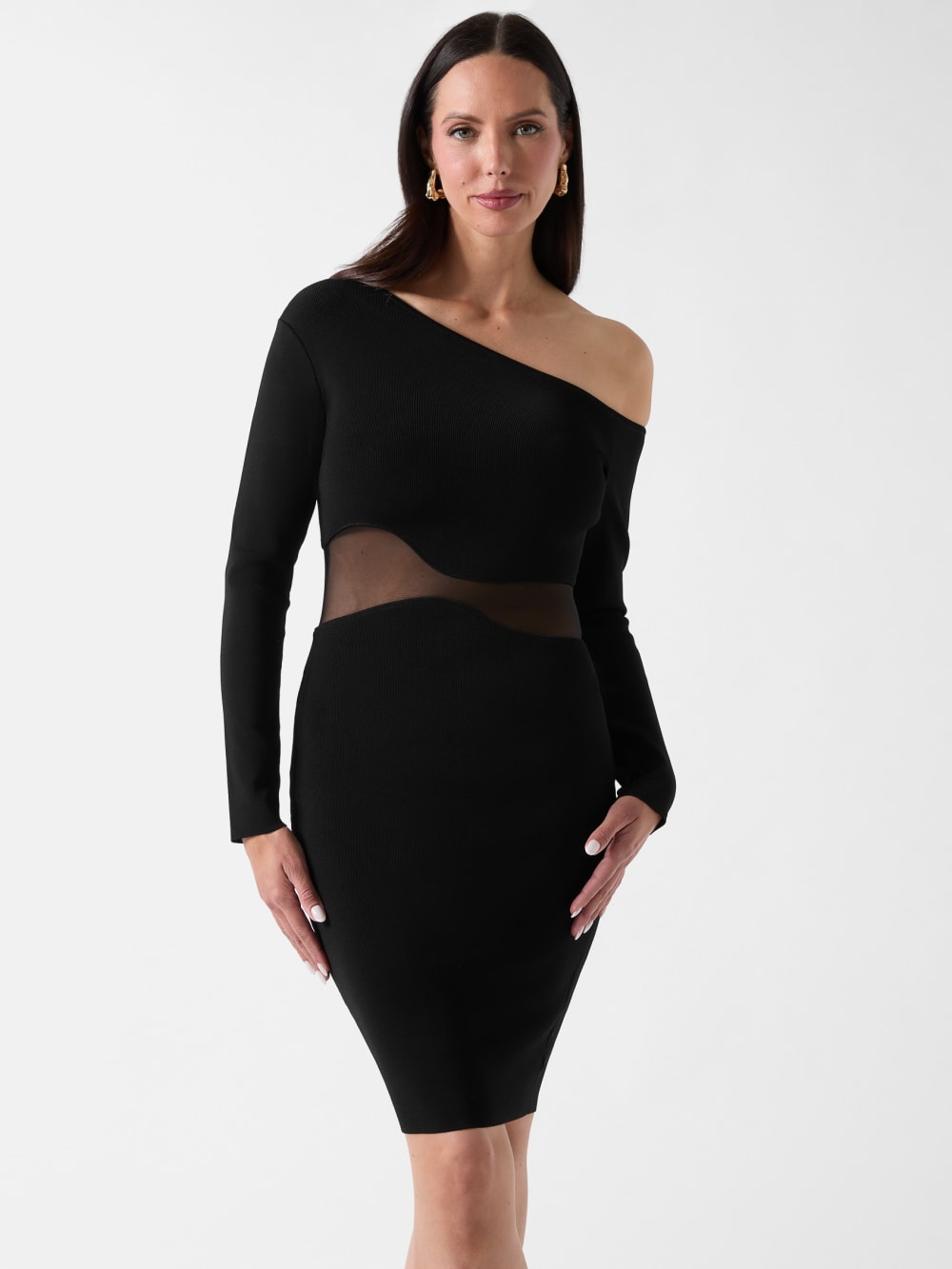 Marciano Off-Shoulder Mini Dress - Guess