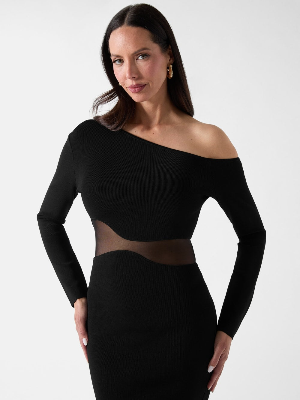 Marciano Off-Shoulder Mini Dress - Guess