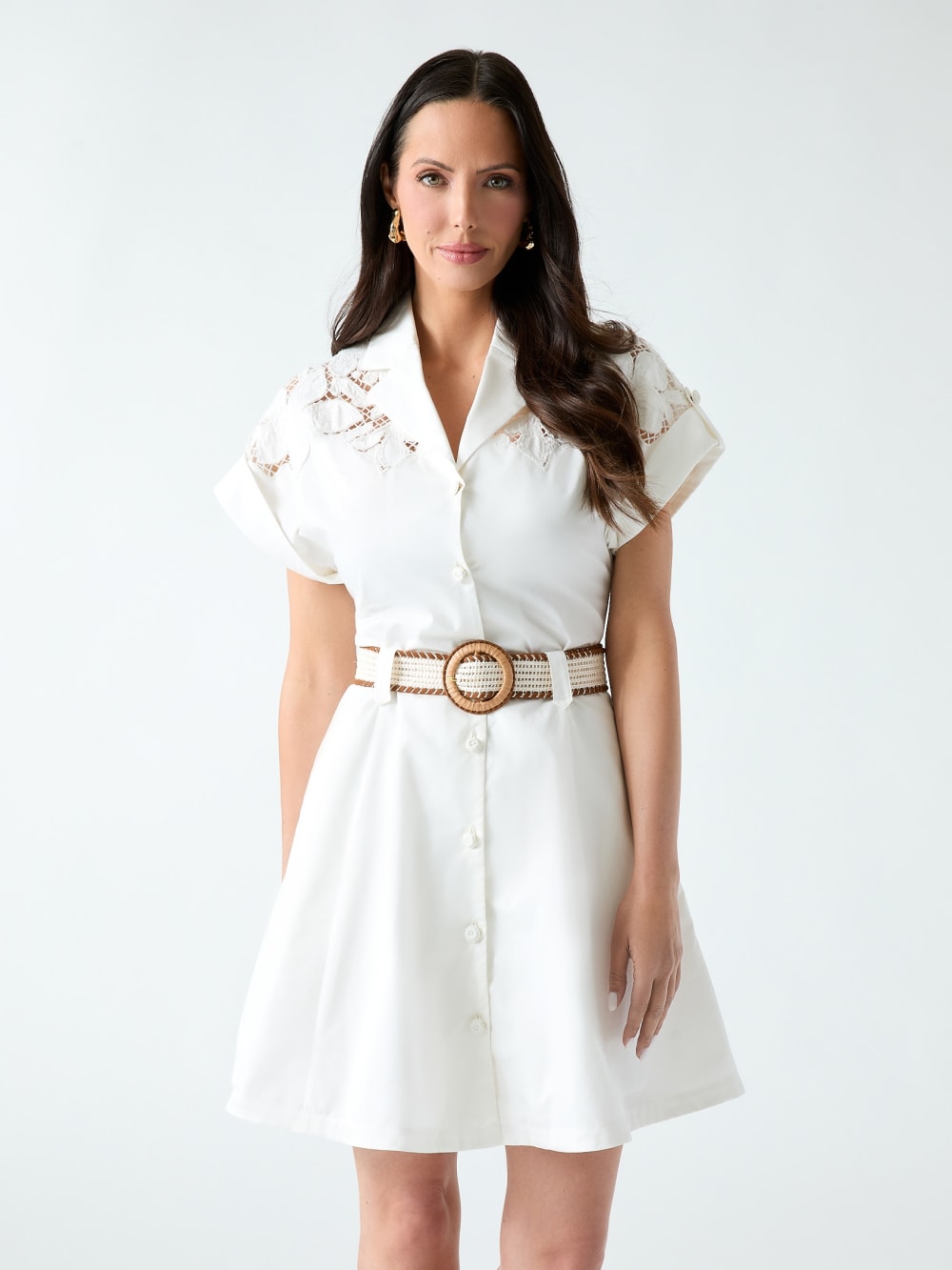 Marciano embroidered shirt dress - Guess