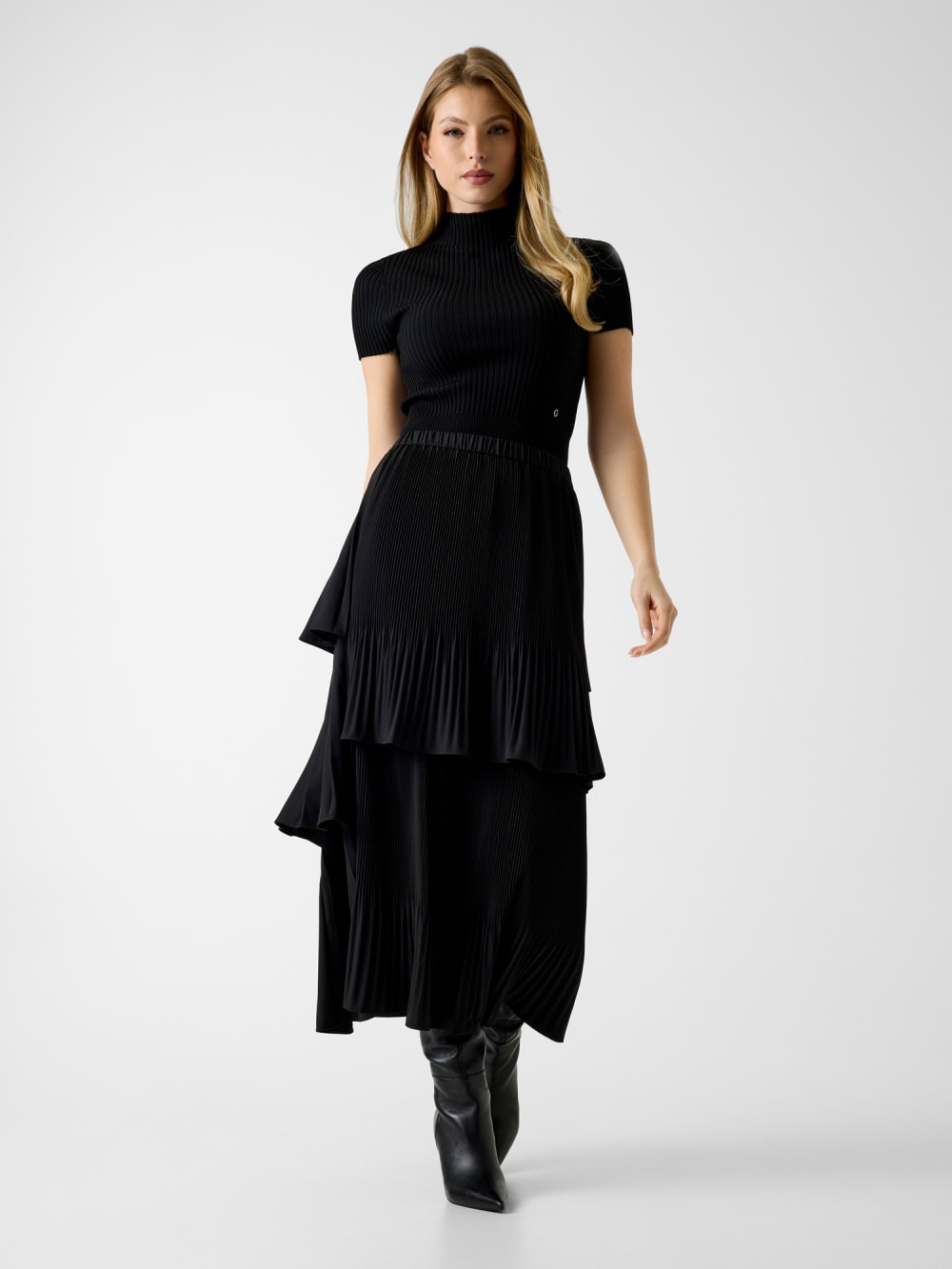 Pleated maxi skirt - Guess