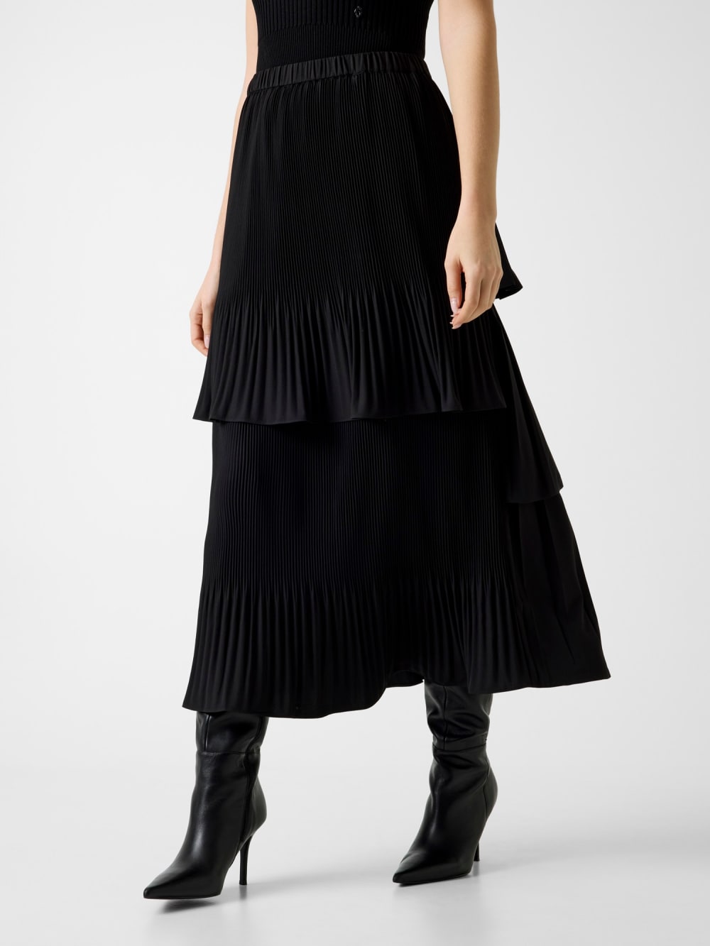 Pleated maxi skirt - Guess