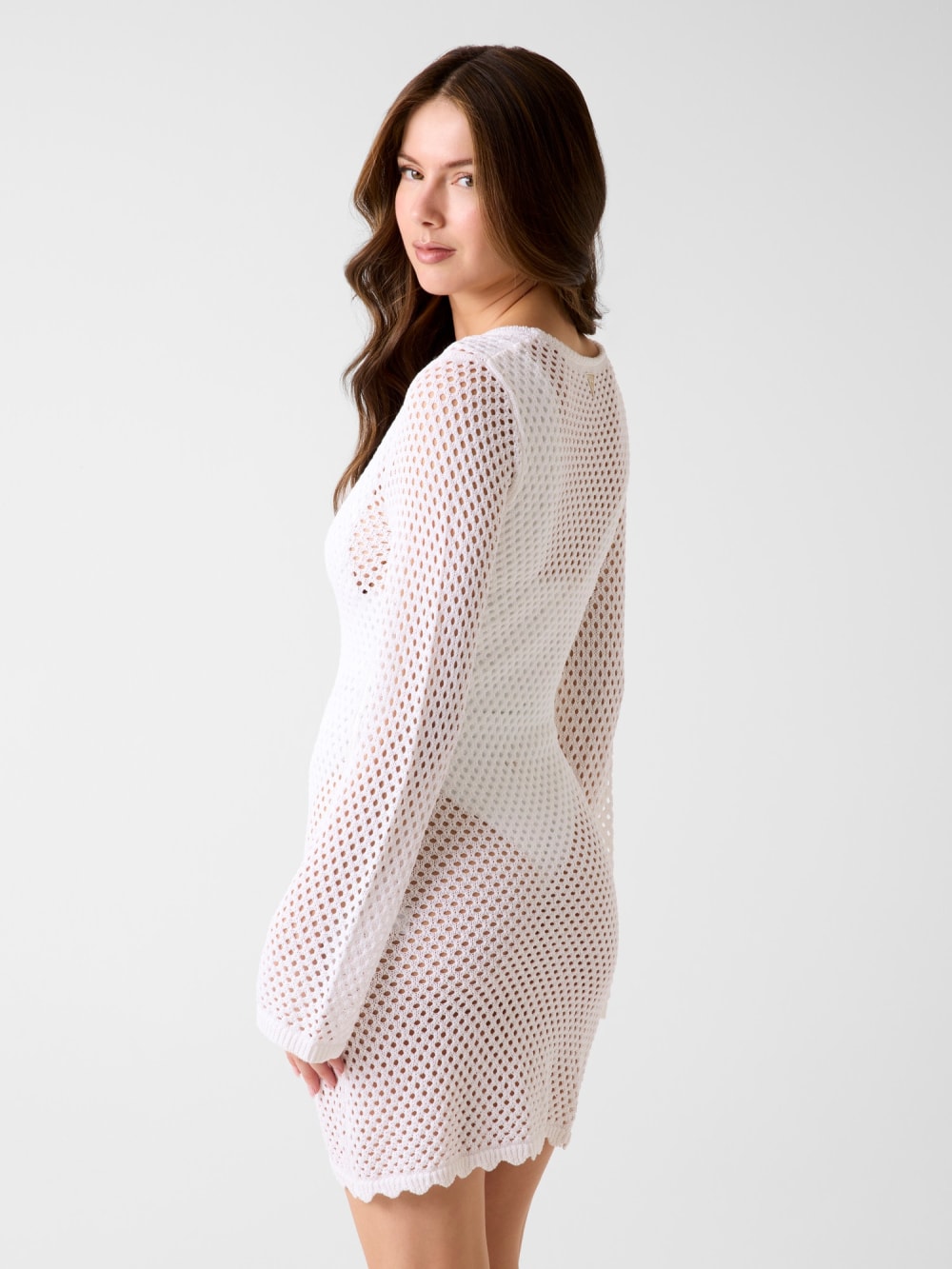 Bodycon crocheted dress - Guess