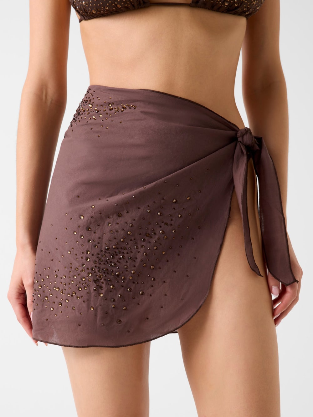 Ivy Rhinestone Mini Pareo - Guess