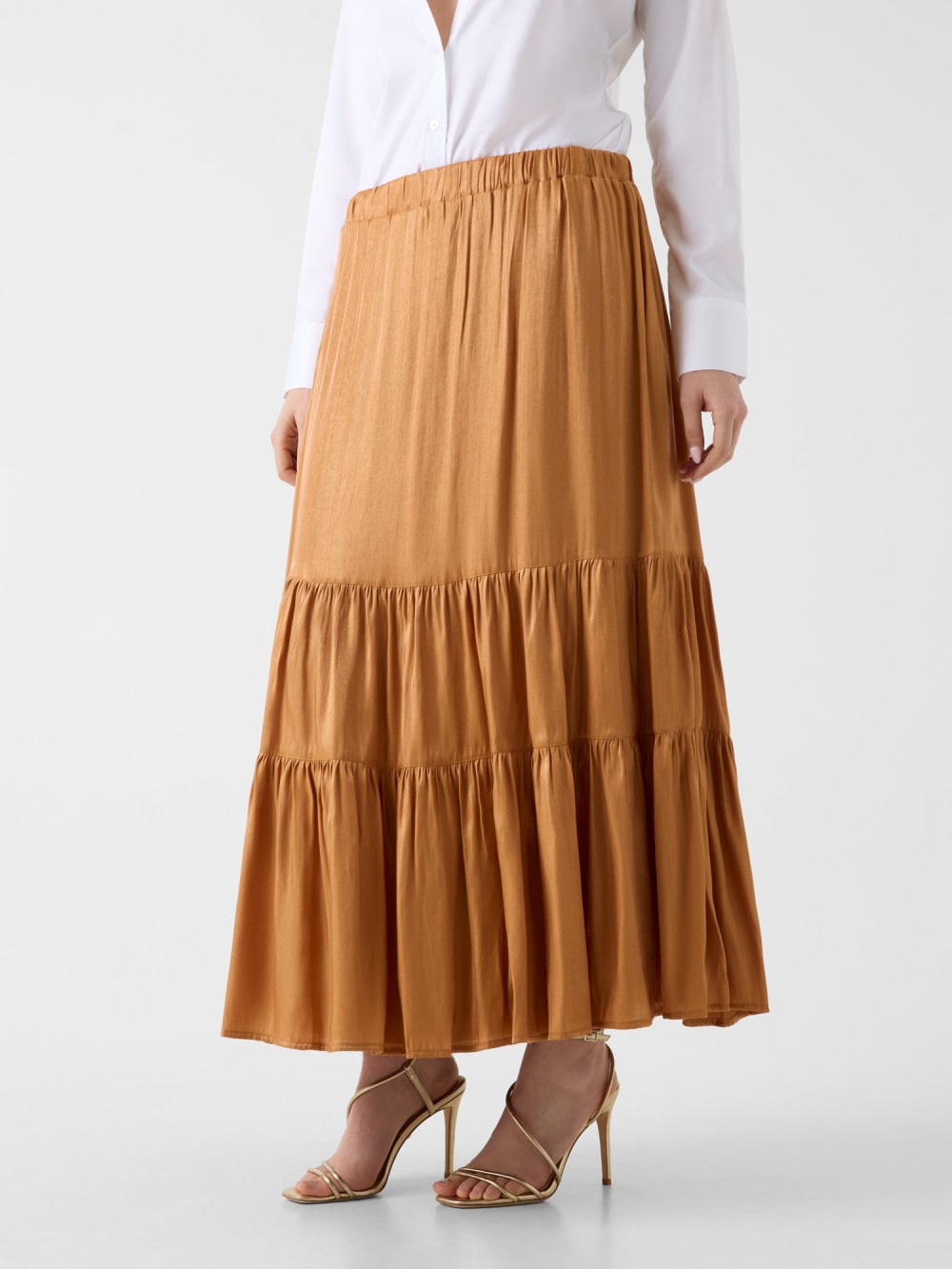 Pleated maxi skirt - Guess